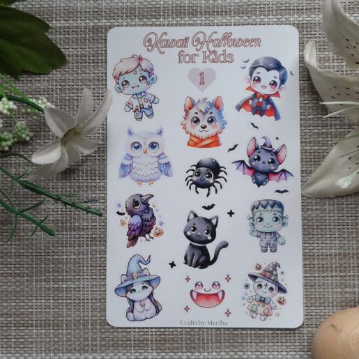 Spooky Halloween Stickers for Kids